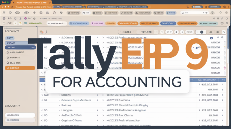 Tally ERP 9 for Accounting