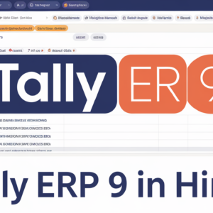 Tally ERP 9 in Hindi