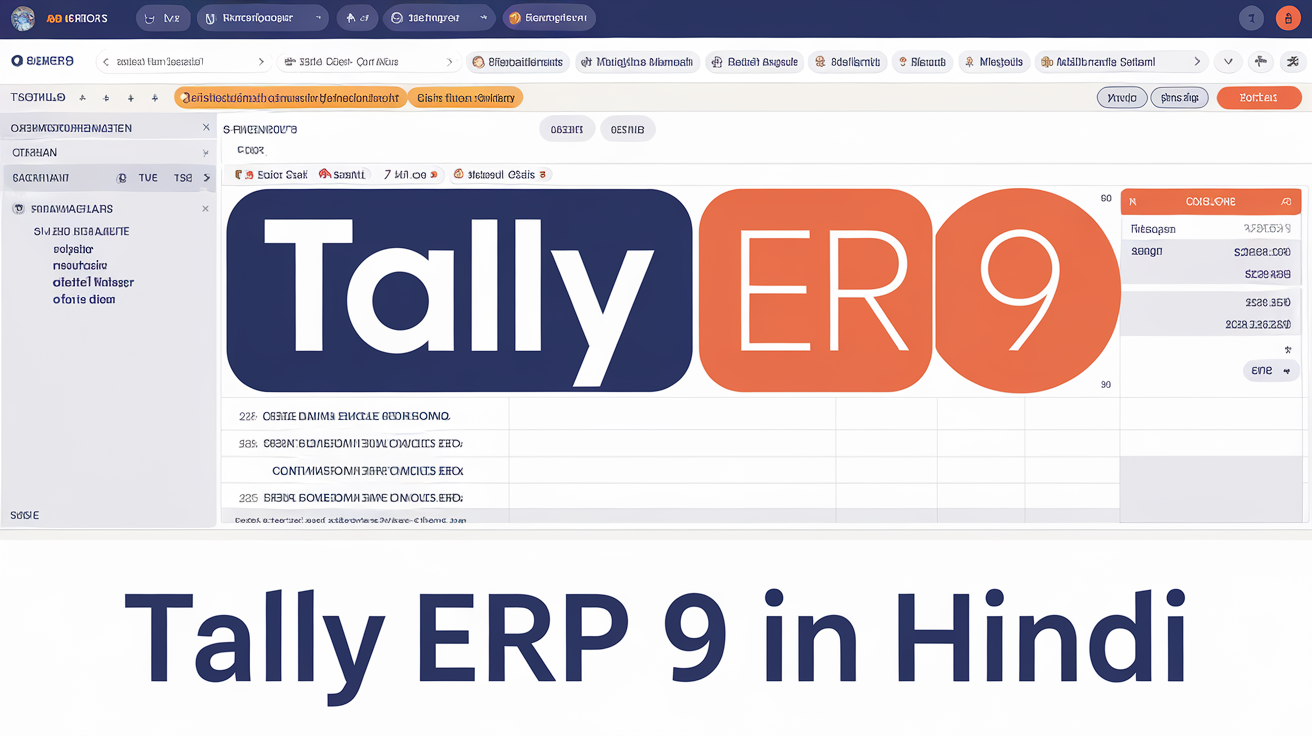 Tally ERP 9 in Hindi