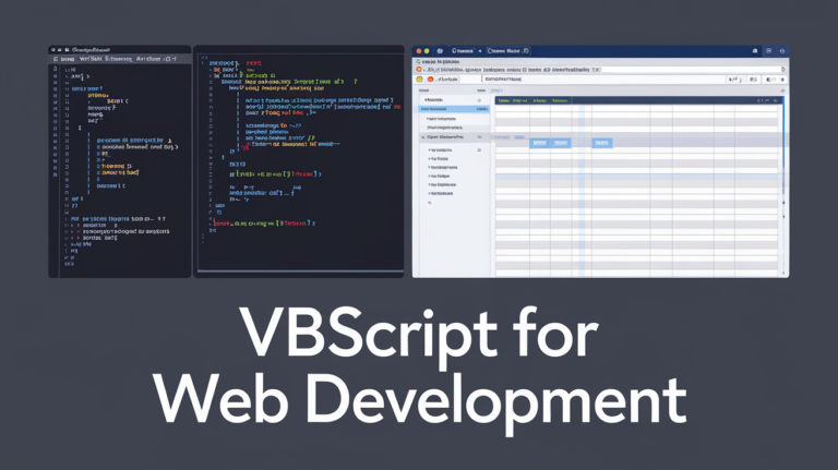 VBScript for Web Development