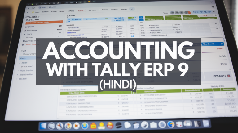 Accounting with Tally ERP 9 (Hindi)