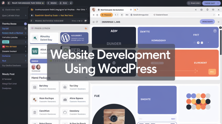 Website Development Using WordPress