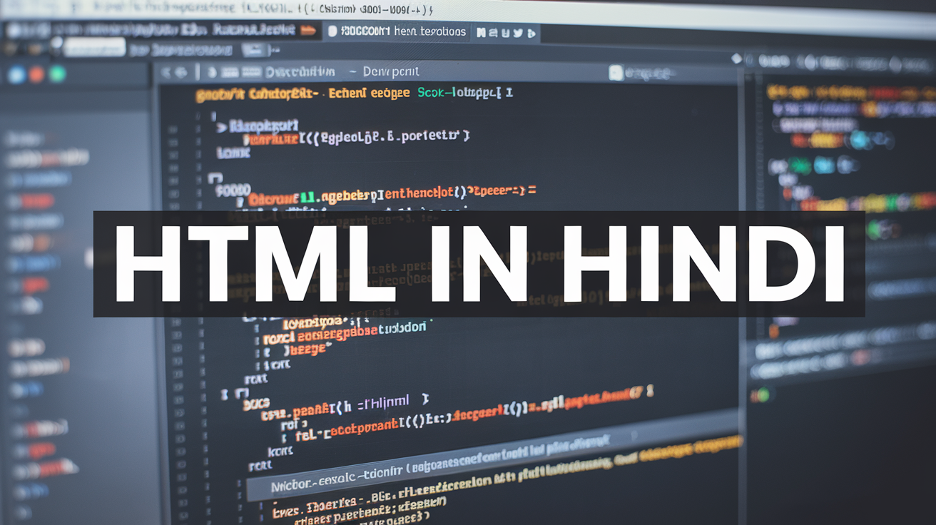 HTML in Hindi