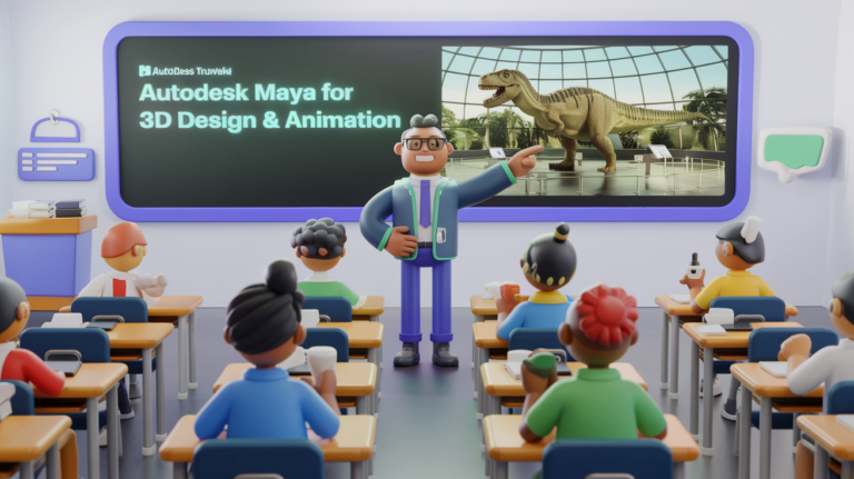 Autodesk Maya for 3D Design & Animation