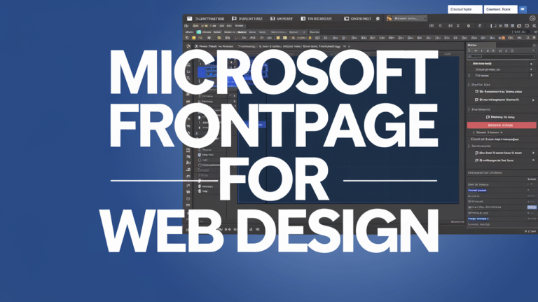 Microsoft FrontPage for Web Design