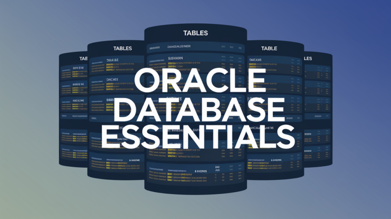 Oracle Database Essentials