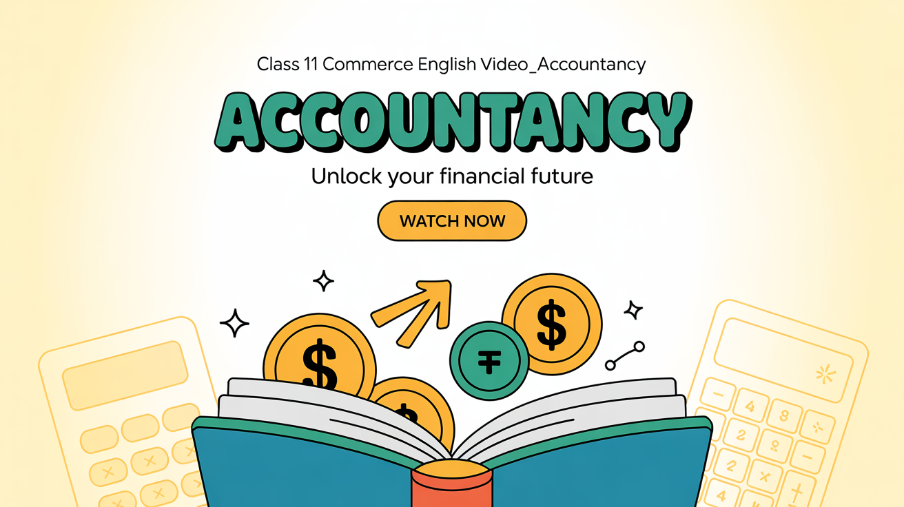 Class 11 Commerce English Video_Accountancy