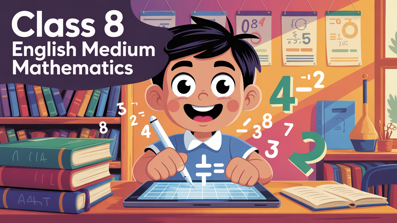Class 8 English Medium_Mathematics
